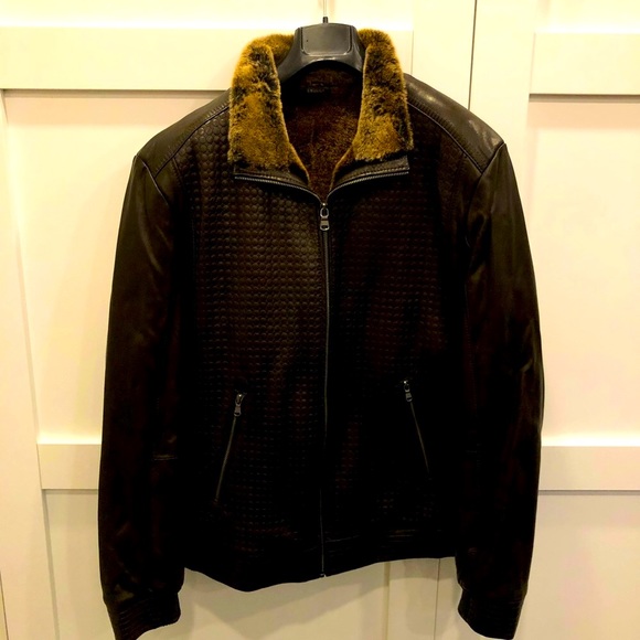 RM2 Shearling Jacket Brown - Picture 5 of 7